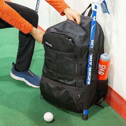 XXL Premium Lacrosse Bag, Trusted Lacrosse Backpack for Men & Women; XX-Large Sports Travel Backpack with Ball Holder Holds All Lacrosse, Soccer & Volley Ball Equipments in Saudi Arabia
