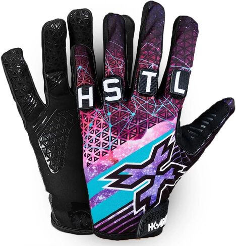 HK Army Freeline Knucklez Customizable Paintball Gloves - Galaxy - Large in Saudi Arabia
