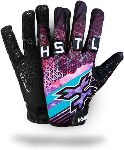 HK Army Freeline Knucklez Customizable Paintball Gloves - Galaxy - Large in Saudi Arabia
