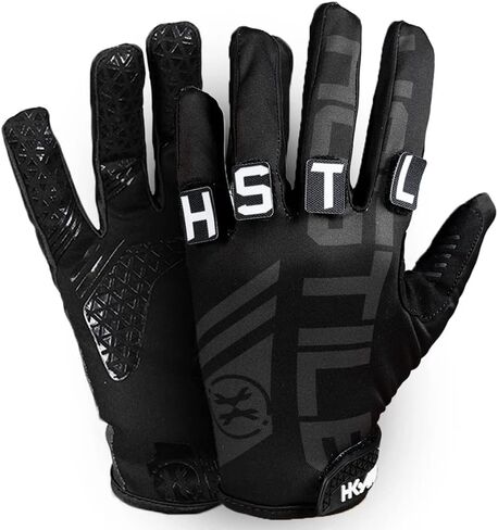 HK Army Freeline Knucklez Customizable Paintball Gloves - Blackout - X-Large in Saudi Arabia
