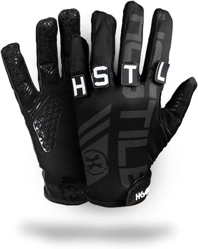 HK Army Freeline Knucklez Customizable Paintball Gloves - Blackout - X-Large in Saudi Arabia