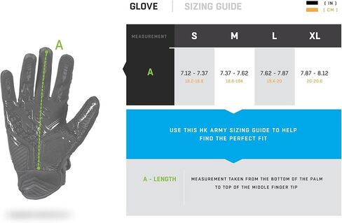 HK Army Freeline Knucklez Customizable Paintball Gloves - Blackout - X-Large in Saudi Arabia