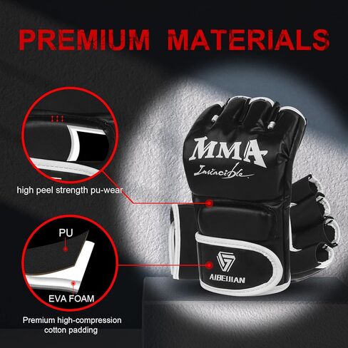 Kickboxing Bag Gloves for Training MMA Muay Thai Fitness in Kuwait