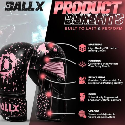 Boxing Gloves for MMA Fitness Kickboxing Heavy Punching Bag Muay Thai Sparring Gloves for Men and Women in Saudi Arabia