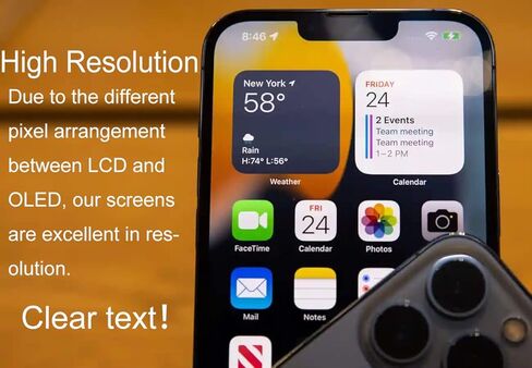 لشاشة iPhone 12/12 Pro LCD بديلة مقاس 6.1 بوصة مجموعة شاشة تعمل باللمس مع مجموعة أدوات إصلاح كاملة ودعم (معرف الوجه واللمس ثلاثي الأبعاد) in Kuwait