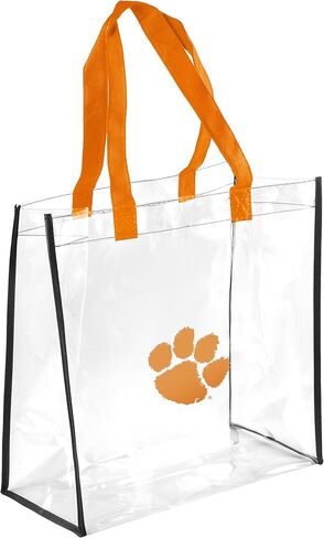 FOCO NCAA Team Logo Clear See Through Stadium Reusable Bag in Saudi Arabia