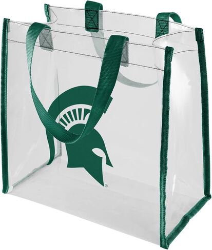 FOCO NCAA Team Logo Clear See Through Stadium Reusable Bag in Saudi Arabia