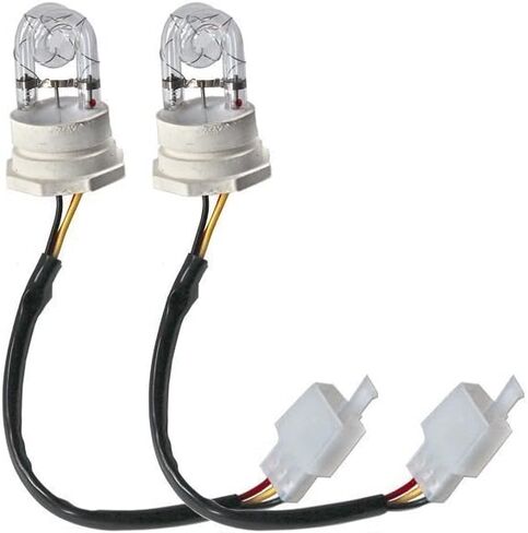 White Light Hide Away Strobe Bulbs for 80w / 120w / 160w Kits Headlight Replacement Bulbs, 2 PCS in Saudi Arabia
