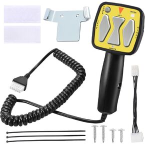 Snowplow Handheld Controller Replacement for Western 56462, SAM 1306902, Fisher 9400 Straight Blade Plows 6 Pin Plug Hand Held Controller