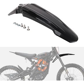 Motorcycle Front Fender Mudguard for Surron Sur Ron LBX E-Ride Pro SS/S Segway X260 X160 Electric Dirt Bike,Carbon Fiber Texture,PP Material