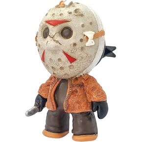 3D 4pcs Resin Movie Character Car Air Freshener Vent Clips, Spooky Car Fresheners, Gothic Air Freshener Car, Christmas Horror Gifts for Women and Men, Scary Car Decorations