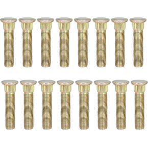 Front Wheel Stud for Polaris Ranger Crew RZR Sportsman Trail ACE XP XP4 RZR 4 570 700 800 900 2002-2022 Replace 7517871, 3/8" x 24 Thread x 1-3/4" Long (16)