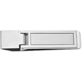 Jewels By Lux Silver-Tone Hinged Money Clip