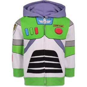 Disney Pixar Toy Story Fleece Zip Up Hoodie Toddler to Big Kid Sizes (2T - 10-12)