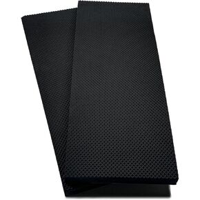 2 Pack Garage Wall Protector,Black Garage Car Door Protector Bumper Guard for Anti-Collision Waterproof Inflaming Ultra Self Adhesive EVA Foam for Warehouse (2 Pack: 15.75" x 5.9" x 0.79")