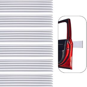 واقيات حائط المرآب من RUBBER BOND مكونة من 6 قطع - واقيات مطاطية قوية ذاتية اللصق مقاس 2.75 × 15 بوصة لجدران المرآب - واقي جدار المرآب مضاد للخدش ومقاوم للماء (أسود) in Kuwait