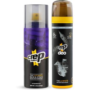 Crep Protect Shoe Deodorizer Spray - Vanquish & Shoe Protector Spray for Sneaker, Leather, Nubuck, Suede & Canvas