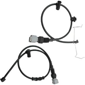 Front and Rear Brake Pad Sensor Kit for Lexus LS460 2007-2017, for Lexus LS600h 2008-2016 Brake Wear Pad Sensors Replacement# 4777050080 + 4777050090, Set of 2