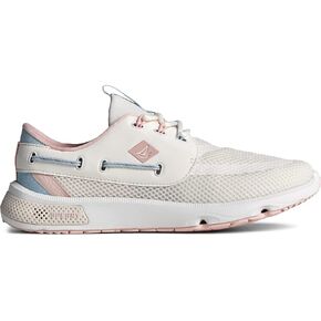 Sperry Women's 7 Seas 3-Eye Sneaker, White, 8.5