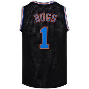 CNALLAR Youth Basketball Jersey Bugs #1 Lola #10 Space Movie Jersey Boys Sport Shirts S-XL