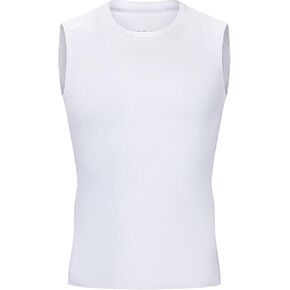 Youth Boys Sleeveless Compression Shirt Basketball Football Undershirt Quick Dry Kids Athletic Tank Tops for Workout