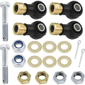 JAVIK Left Right Tie Rod End Kit for Polaris Sportsman 335 400 450 500 570 600 700 800 Magnum Scrambler Trail Blazer Trail Boss Xplorer Xpedition Xpress