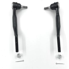 2pcs 16mm Front Outer Tie Rod End Replacement for Chevrolet Buick GMC Isuzu Oldsmobile Saab