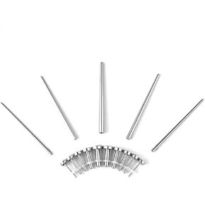Stainless Steel Stretching Kit Plugs Expander Single Flat Top | Concave Auxiliary Taper/Stretcher Body Piercing Small Size Set