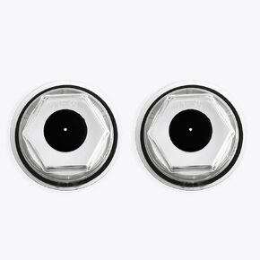 Pair 2-7/8" Oil Bath Cap 21-35 Compatible with Trailer Axle Dexter 6K 7K 8000# 8-286 8-285 8-219