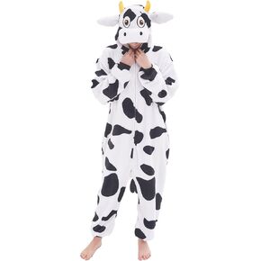 NEWCOSPLAY Unisex Adult Onesie Pajamas Animal One Piece Costume Cosplay Sleepwear