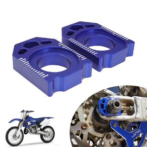 JFG RACING CNC Rear Axles Chain Adjuster for YZ125 YZ250 02-22/YZ250F 02-08/YZ450F 03-08/YZ125X 17-22/YZ250X YZ450FX 16-22/YZ250FX 15-22/YZ450FX 16-22/WR250F 02-22/WR450F 04-22/WR250R 07-20