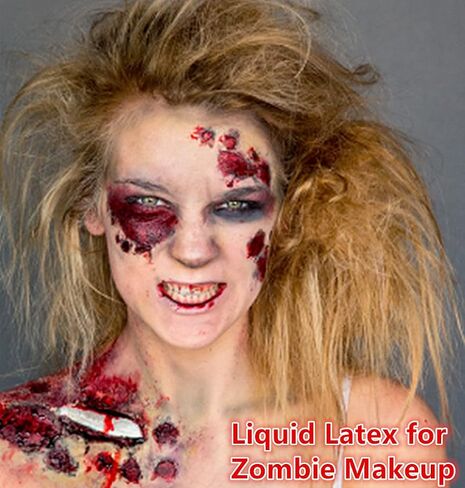 Go Ho Blood Splatter Fake Blood Washable(2.1 oz),Halloween Fake Blood Spray Eye Blood Drops Body Paint,Fake Blood for Clothes and Zombie Monster Vampire Clown Costume Cosplay Makeup,1PC in Saudi Arabia