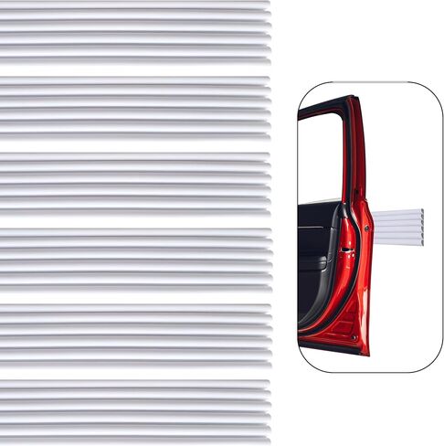 واقيات حائط المرآب من RUBBER BOND مكونة من 6 قطع - واقيات مطاطية قوية ذاتية اللصق مقاس 2.75 × 15 بوصة لجدران المرآب - واقي جدار المرآب مضاد للخدش ومقاوم للماء (أسود) in Kuwait