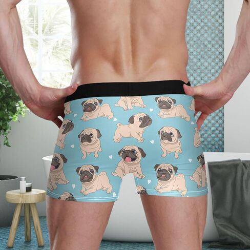 visesunny Underwear for Men Funny Pattern Boxer Briefs Moisture-wicking Soft Breathable Underpants in Saudi Arabia