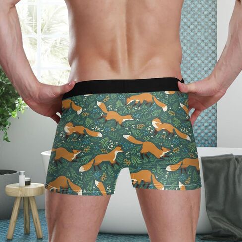 visesunny Underwear for Men Funny Pattern Boxer Briefs Moisture-wicking Soft Breathable Underpants in Saudi Arabia