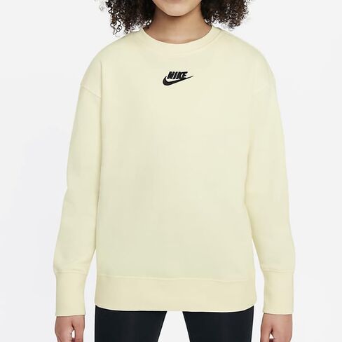 Nike NSW Club Fleece LBR BF Crew (Little Kids/Big Kids) in Saudi Arabia