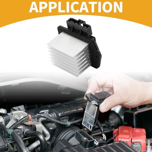 مقاوم محرك منفاخ HVAC رقم 8716548010 مقاوم منفاخ السخان لتويوتا هايلاندر 2001-2007 معدن ABS أسود in Saudi Arabia