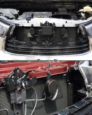 Car Horn Kit Compatible with Toyota,12V Loud Waterproof Auto Horn, High Low Dual Tone 126 Decibel, Replacement for Toyota in Kuwait