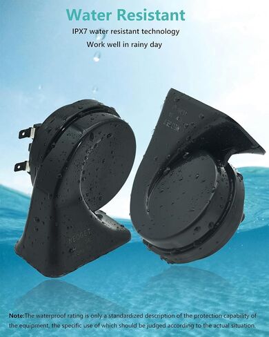 Car Horn Kit Compatible with Toyota,12V Loud Waterproof Auto Horn, High Low Dual Tone 126 Decibel, Replacement for Toyota in Kuwait