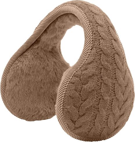Metog Unisex Foldable Ear Warmers knits Winter EarMuffs in Saudi Arabia