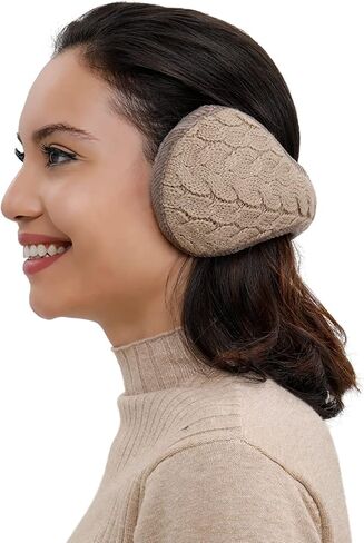 Metog Unisex Foldable Ear Warmers knits Winter EarMuffs in Saudi Arabia