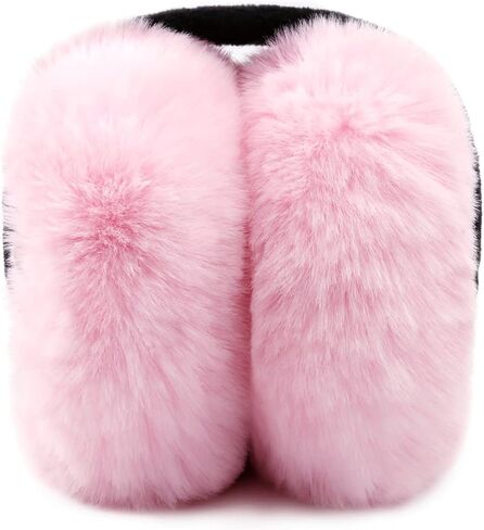 FSTEOE Women Winter Ear Muffs Foldable Girl Ear Warmer Fashion Furry Earmuff Soft Ear Cover Cold Weather in Saudi Arabia