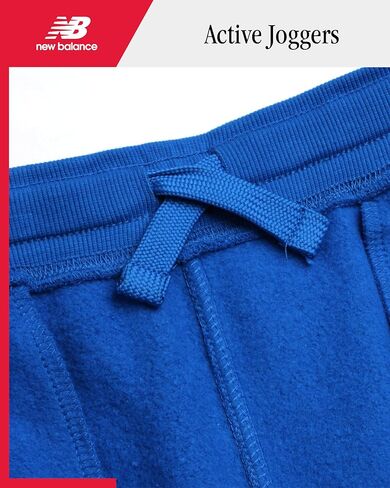 New Balance Boys' Jogger Pants - Lightweight Fleece Joggers for Boys - Athletic Performance Boys Jogger Sweatpants (8-20) in Saudi Arabia