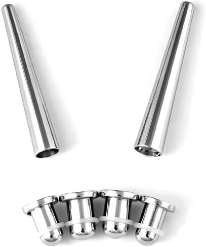 Stainless Steel Stretching Kit Plugs Expander Single Flat Top | Concave Auxiliary Taper/Stretcher Body Piercing Small Size Set in Saudi Arabia