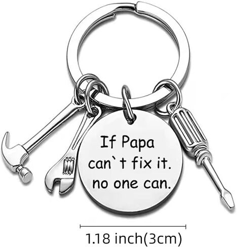 سلسلة مفاتيح بابا من حفيد حفيد سلسلة مفاتيح الجد مضحك من الأحفاد عيد ميلاد الأب هدايا عيد الميلاد in Kuwait