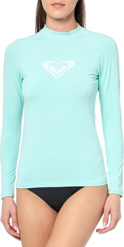 Roxy Women's Whole Hearted Long Sleeve UPF 50 Rashguard in Saudi Arabia