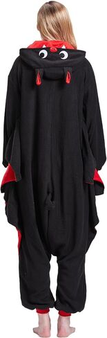 Adult Onesie Pajamas - Unisex Halloween Animal Cosplay Costume Sleepwear - Comfy One-Piece Suit for Men & Women in Kuwait