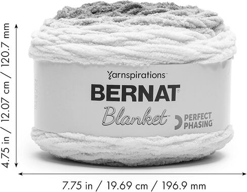 بطانية Bernat Perfect Phasing - عبوتان بطول 220 ياردة/10.5 أونصة Spice is Nice 100% من خيوط البوليستر in Saudi Arabia