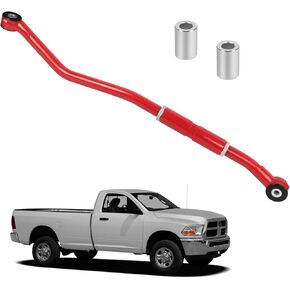 شريط المسار الأمامي 2-6 ''رفع أحمر لدودج رام 2500 3500 2WD 4WD 2003 2004 2005 2006 2007 2008 2009 2010 2011 2012 2013، قضيب مسار قابل للتعديل مع جلبة مطورة in Kuwait