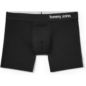 Tommy John Men’s Trunk 4" Underwear - Cool Cotton Boxers with Supportive Contour Pouch - Cool, Dry Pima Cotton Blend